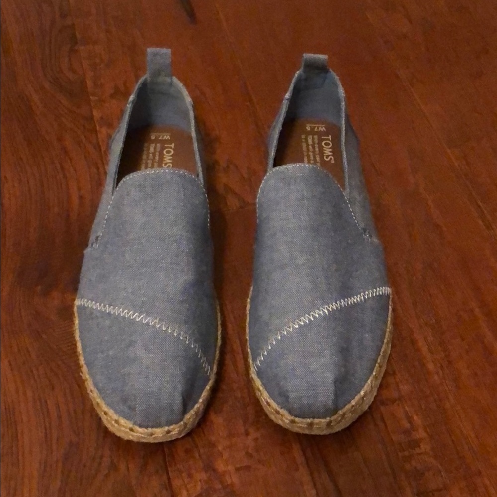 Toms Canvas Slip Ons